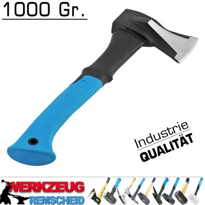 Spaltaxt Axt Forstaxt Spalt Beil Holz Spalten Fiberglas ERGO Stiel 1000 Gramm - Bild 1 von 4