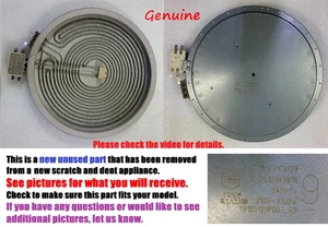 GE Range Surface Element 9-in  191D5129P005 WB30X24111  🔴Genuine - Picture 1 of 11