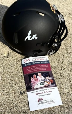 KAYSHON BOUTTE SIGNED Mini Helmet JSA COA LSU TIGERS - Image 1 of 4