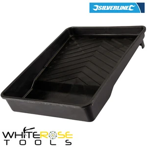Silverline Paint Roller Tray Gloss Emulsion Wood Stain Decorating Painting 230mm - Picture 1 of 1