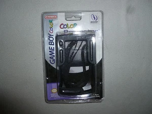NINTENDO GAMEBOY COLOR PROTECTOR INTERACT NEW SPORT BLACK CRYSTAL CLOUD SV-942G  - Picture 1 of 2