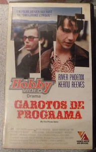 Garotos de Programa AKA My Own Private Idaho - Portuguese VHS - Keanu Reeves - Imagen 1 de 3