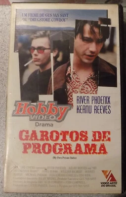Garotos de Programa AKA My Own Private Idaho - Portuguese VHS - Keanu Reeves Foto 1 de 3