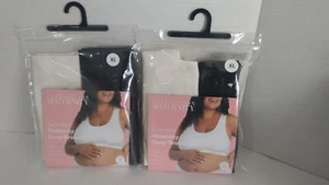 NWT Destination Maternity XL Sleep Bra 4 Pk Seamless Cooling Wire Free Soft - Picture 1 of 7
