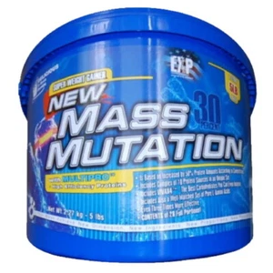 New MASS MUTATION 2270g / 2,27kg Whey Protein Carbs Gainer Masseaufbau Megabol