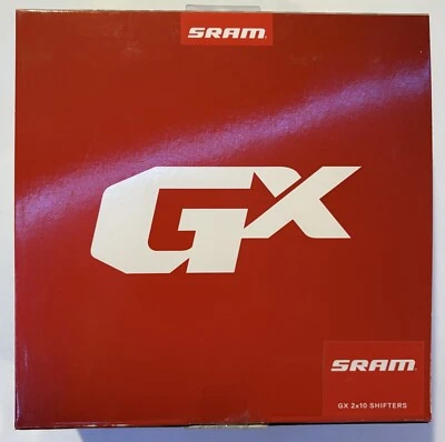 SRAM GX Trigger Shifter Set 2x10 Black - Image 1 of 2