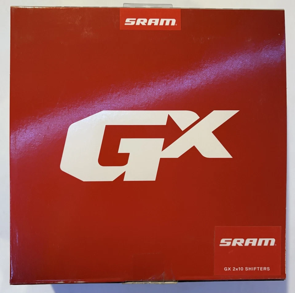 SRAM GX Trigger Shifter Set 2x10 Black - Image 1 of 2
