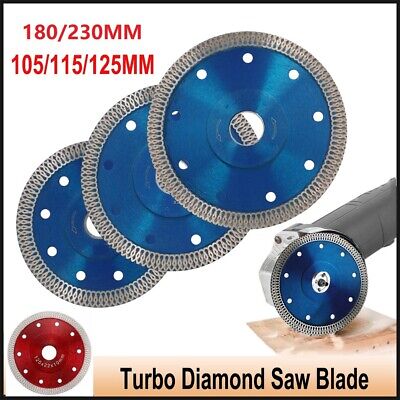 105mm-230mm Turbo Diamond Blade Disc Cutting For Angle Grinder Fitting • 8.29£