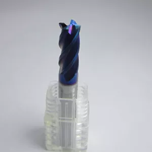 12MM HRC68 4 Flute Nanoscale Blue Tungsten Carbide End Mill CNC Tool 75MM Length - Picture 1 of 1