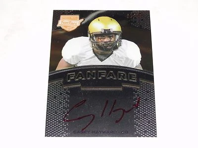 2012 Press Pass CASEY HAYWARD Bronze RC Red Auto/99 Vanderbilt PACKERS Chargers - Image 1 of 2