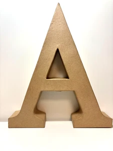 Papp-Art - Verschiedene  Buchstaben verfügbar - Bild 1 von 1