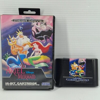 ARIEL THE LITTLE MERMAID - Sega Mega Drive- PAL - Image 1 of 2