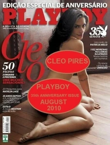 PLAYBOY MAGAZINE BRAZIL # 423 - CLEO PIRES - AUG 2010 - EXC - ANNIVERSARY ISSUE - Picture 1 of 1