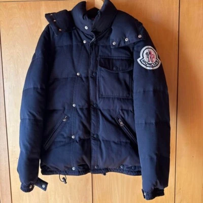 COMME des GARCONS JUNYA WATANABE MAN MONCLER Down Jacket Blouson Men SS Navy - Image 1 of 4