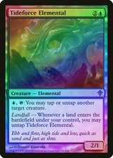 Tideforce Elemental FOIL Worldwake NM Blue Uncommon MAGIC MTG CARD ABUGames