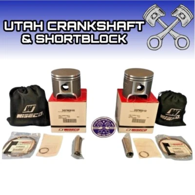 NEW POLARIS 700 2007-2010 STD BORE WISECO PISTON SET RMK DRAGON SWITCHBACK - Image 1 of 4