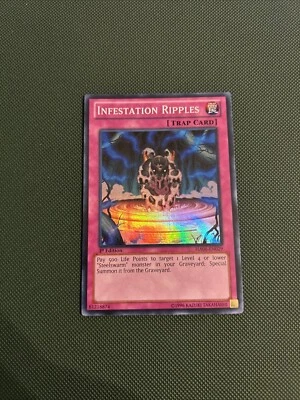 YUGIOH! Infestation Ripples HA06-EN029 - Super Rare 1st Edition NM - Image 1 of 2