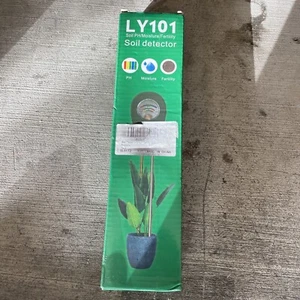 LY101 Soil Tester Digital Soil Moisture PH Meter Light Detector For Garden Plant - Picture 1 of 2