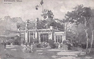 * MILANO - Esposizione 1906 - Ristorante Valle (N.52) P.Sala - Picture 1 of 1