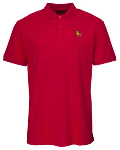 SANTA CRUZ Skateboard Co - rare Jason Jessee Pray Polo Shirt - Red - Medium - Picture 1 of 1