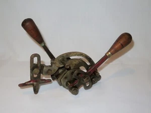 RARE HANCHETT Swaging Tool Swage Sawmill Sharpening Band Buzz Saw Tooth Setting - Picture 1 of 18