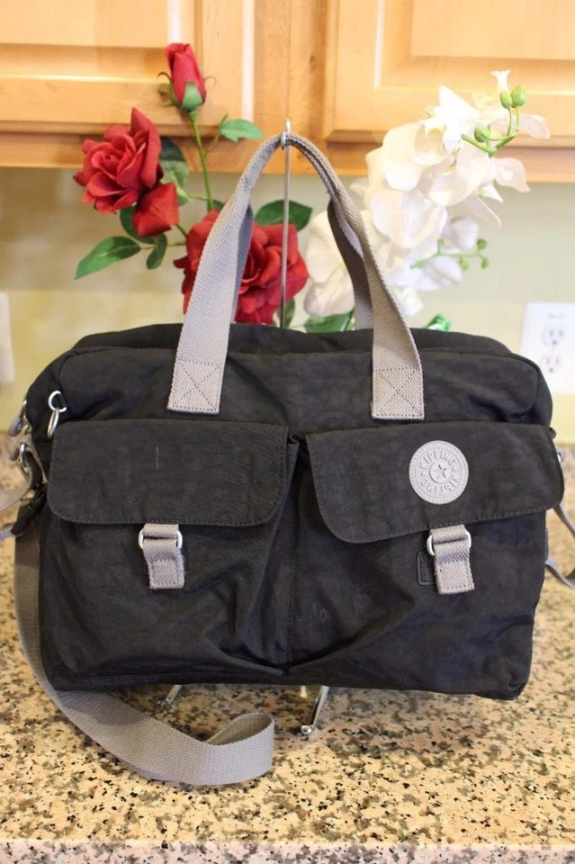 Bolsa de bebé de pañales Kipling negra jazzy #TM24O6-071 (pu900 Foto 1 de 1