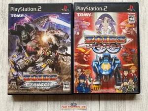 SONY PlayStation 2 PS2 Zoids Struggle & Infinity Fuser set from Japan - Picture 1 of 6