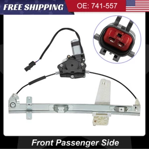 For 2000-2004 Jeep Grand Cherokee Front Right Window Regulator w/ Motor 741-557 - Picture 1 of 6