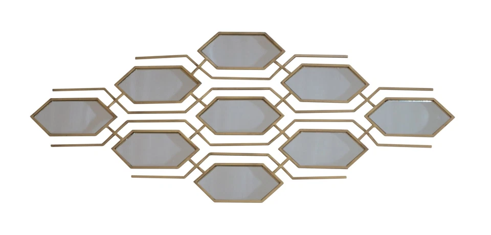 Wanddekoration mit Spiegeleinlagen 010-628 von Heinz Hofmann