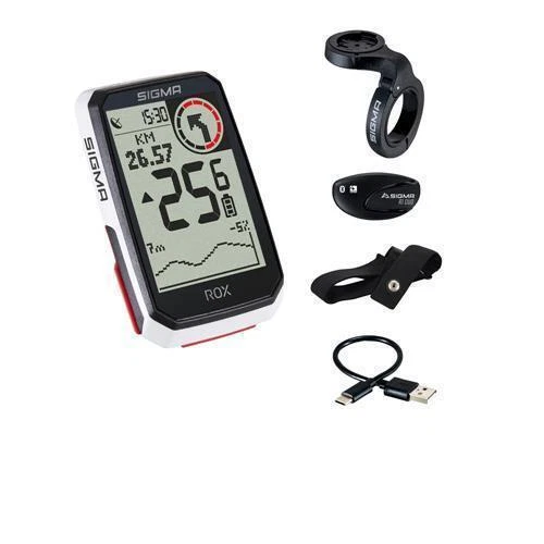Sigma_Sport Sigma Tacho ROX 4.0 weiß HR Set  1063 - Image 1 of 1