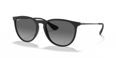 Gafas de sol Ray-Ban Erika negras de goma/grises grises degradados polarizadas 54 mm RB4171 Foto 1 de 4