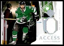2018-19 Upper Deck Ultimate Collection Access - Jersey Alexander Radulov Dallas