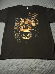 CAMISETA HALLOWEEN FREDDY MYERS JASON CALABAZA XL - Imagen 1 de 11