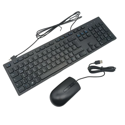 Dell Tastatur KB216 + Deutsch (QWERTZ) + DELL MAUS NEU - Schwarz | NEU OVP - Bild 1 von 4