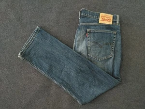 Pantalones de mezclilla para hombre Levis 505 azul W36 L30 (actual W36 L28.5) - Imagen 1 de 12