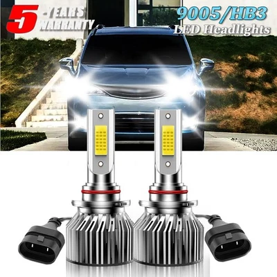 Faros LED 9005/HB3 High Beam para Chrysler Town & Country 1998-2000 Foto 1 de 4