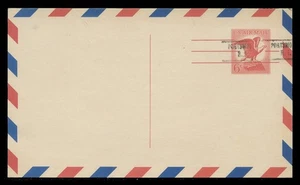 POSTAL STATIONERY - PRECANCELLED POSTAL CARD - UXC4 - PORTSMOUTH, R.I. - Picture 1 of 2