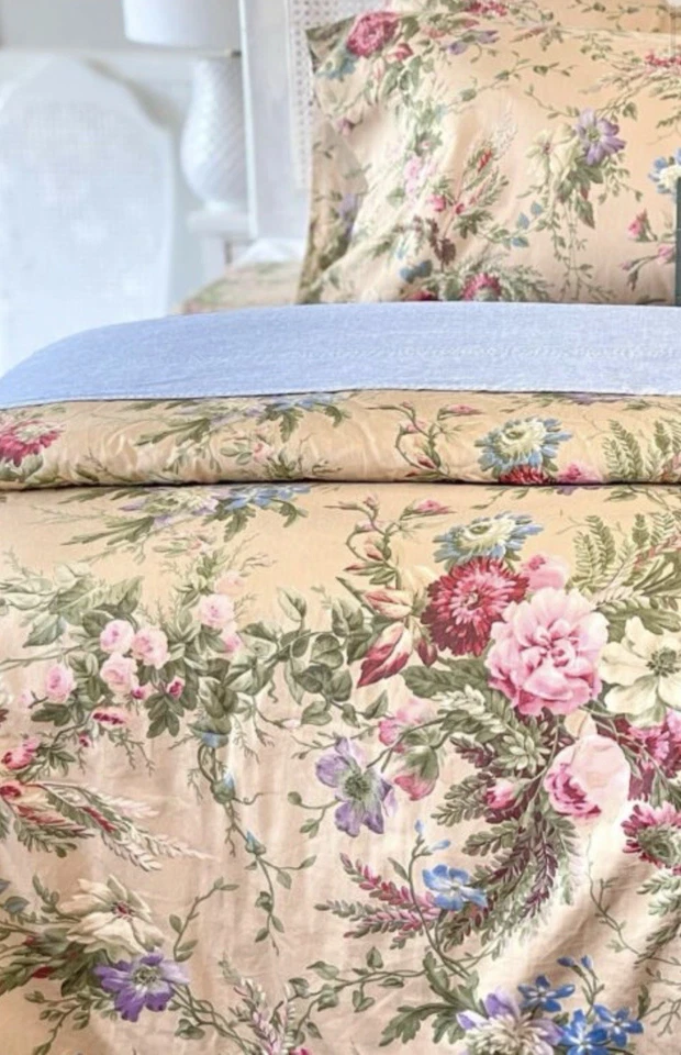 Vintage RARE Ralph Lauren Adriana Floral comforter King 90’s - Image 1 of 4