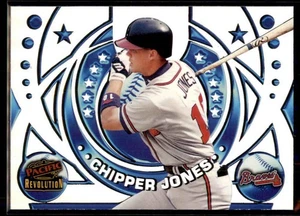 1998 Revolution Rookies and Hardball Heroes Chipper Jones #21 Atlanta Braves - Foto 1 di 2