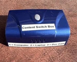 Gebrauchte LinXcel VS-141A 4 Port VGA Switch Box - Verbindet 4 Stück mit 1 Monitor - Bild 1 von 5