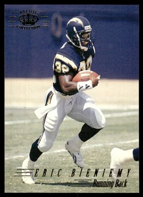 1994 Pacific Eric Bieniemy San Diego Chargers #210 - Image 1 of 2