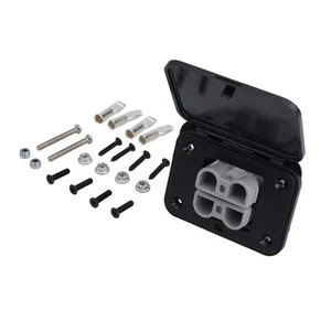 Reliable Power Transmission 50A Twin Dual Flush Mount for American Gauge Wire - Afbeelding 1 van 24