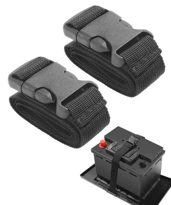 AOCISKA 2Pcs 39 Inch Battery Strap with Buckle, Quick-Release Polypropylene Webbing S...