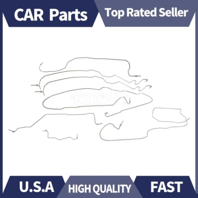 Manguera de línea de freno Dorman 1 para Chevrolet Silverado 2500 HD 2003 2004 2005 2006 Foto 1 de 2