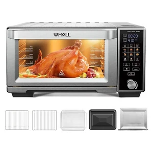 WHALL 30QT Air Fryer Oven – 11-in-1 Convection Steam, 1700W Touchscreen - Picture 1 of 5