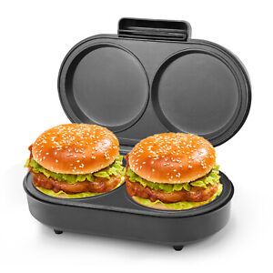 Elektrisch Dual Burgergrill Antihaft Omelette hamburger Maker Omelette Maker