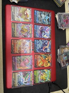 charizard,glaceon,leafeon,giratina v-lot plus free bonus card🔥 - Bild 1 von 3
