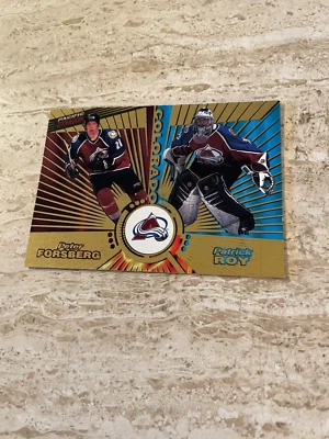 1997-98 Pacific Dynagon Hockey #138 Colorado Avalanche -  Sakic / Roy   NR-MT - Image 1 of 2
