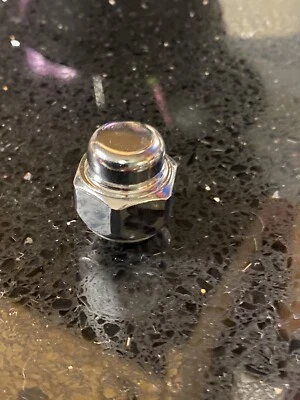 New Genuine OEM 2012-2015 Mazda MX-5 2 3 5 6 CX-5 CX-9 Wheel Rim Lug Nut Chrome - Image 1 of 3