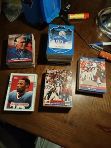🏈BUFFALO BILLS random stack of trading cards (w/ 2 FREE mini helmets). - Picture 1 of 5